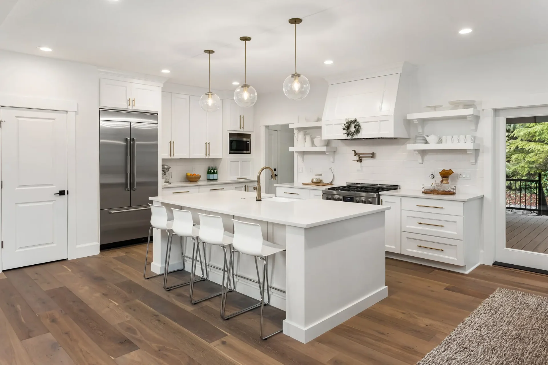 Finished kitchen detail